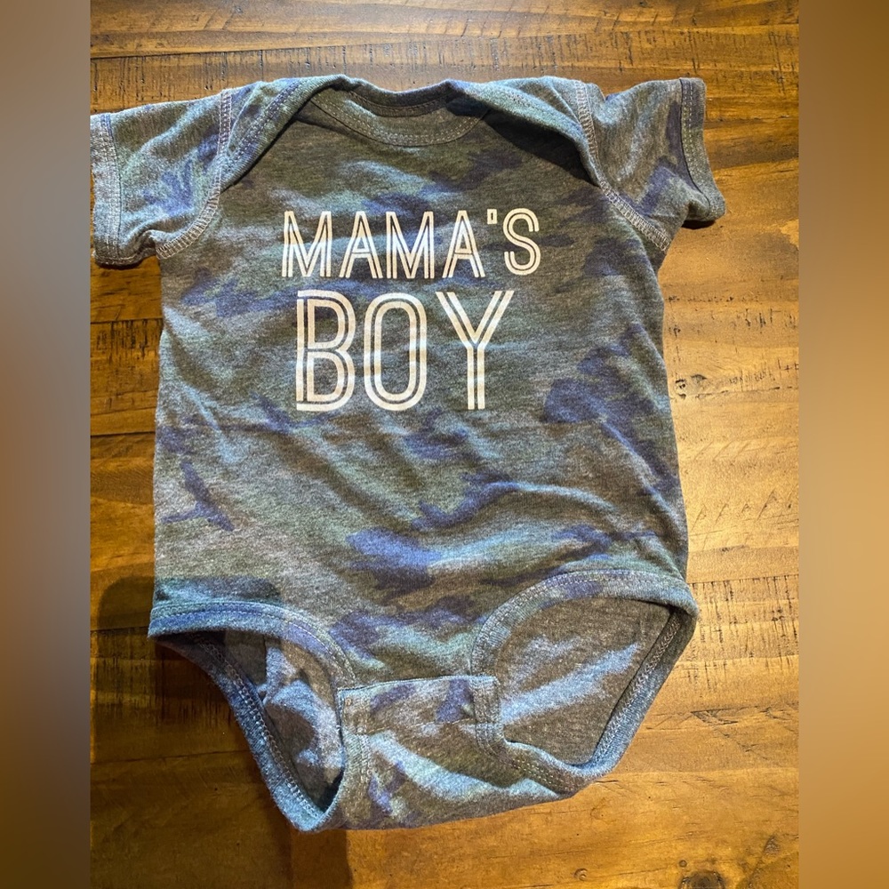 Mamas Boy Body Suit- Camo